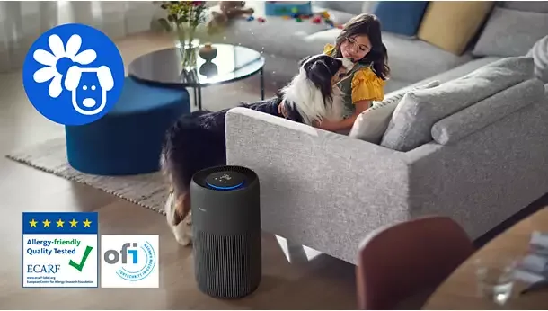 Certified allergy friendly (ECARF); captures pet allergens