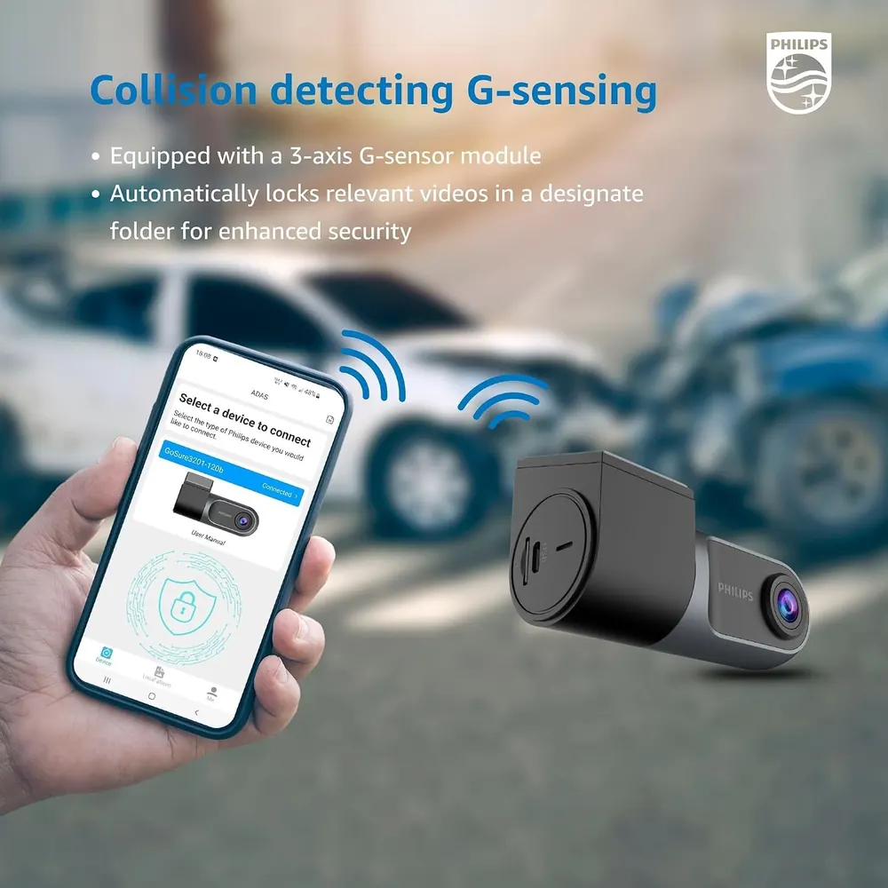 Philips GoSure GS3001 Dash Cam, Full HD photo 6