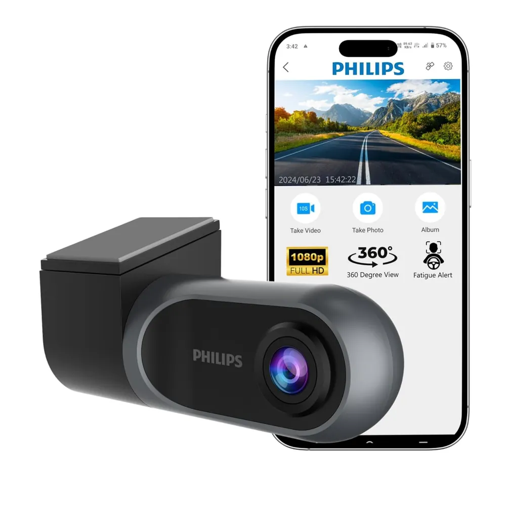 Philips GoSure GS3101 Dash Cam, Full HD photo 2